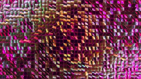 abstract geometric mosaic pattern