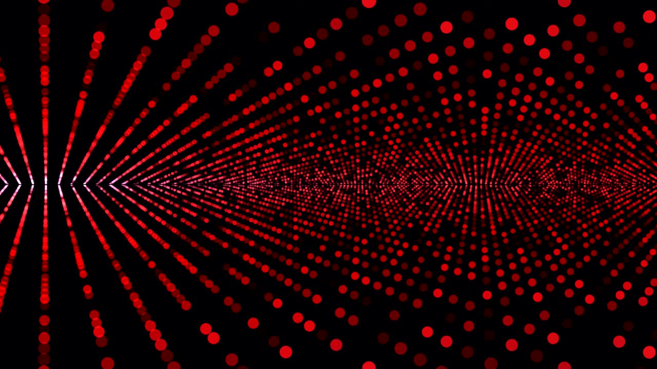 el escenario del club llevó a la iluminación de fondo de baile.. bucle sin costuras. video de stock