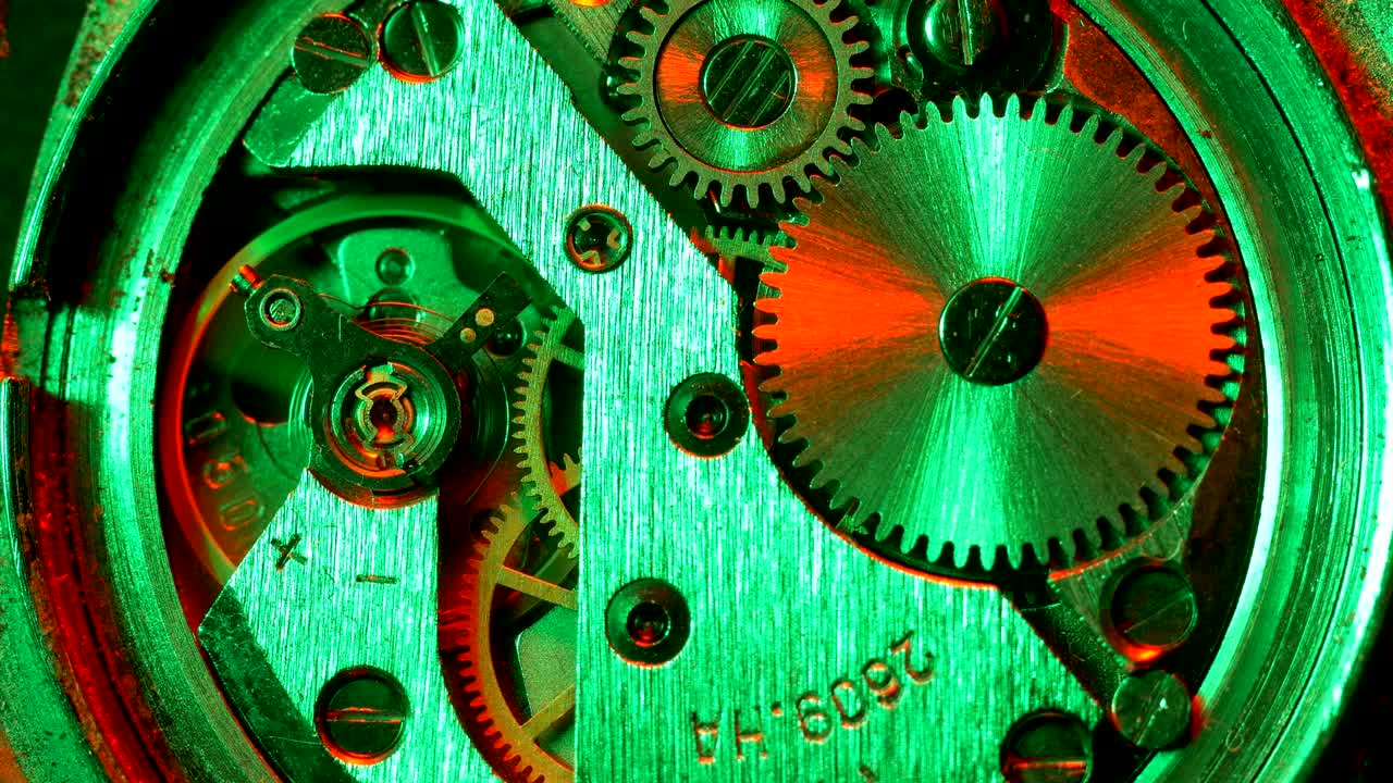 osservare il meccanismo da vicino