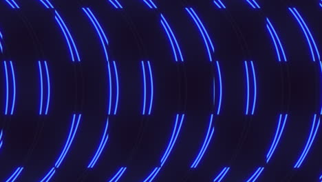 líneas azules dispuestas en un cautivador patrón de ondas circulares