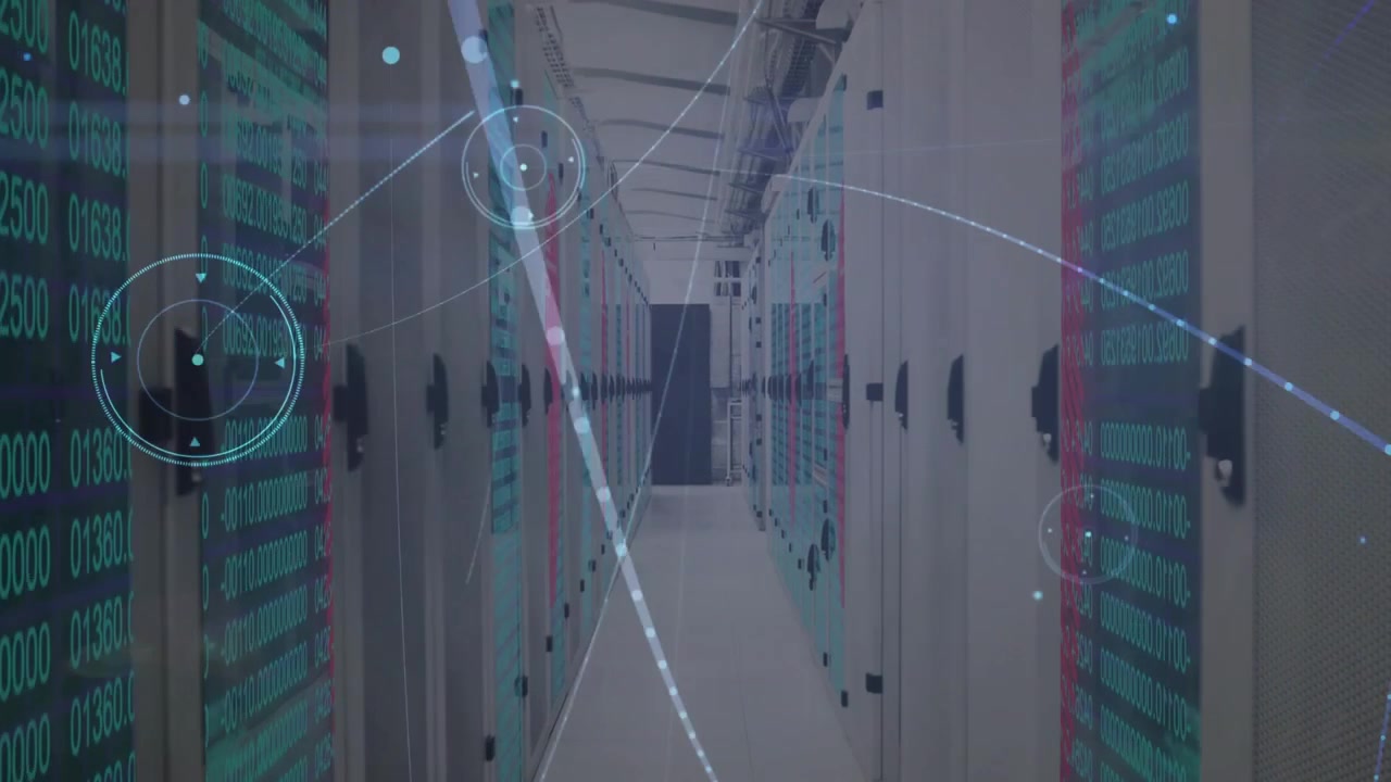 Digital Data Processing in a Modern Server Room