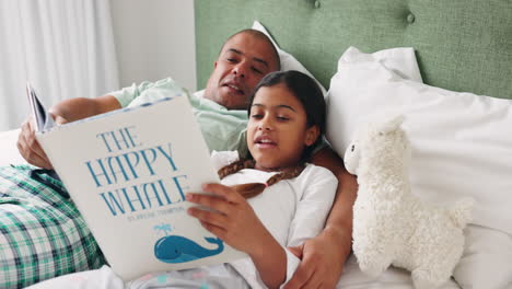 Bed,-girl-and-father-reading-a-book