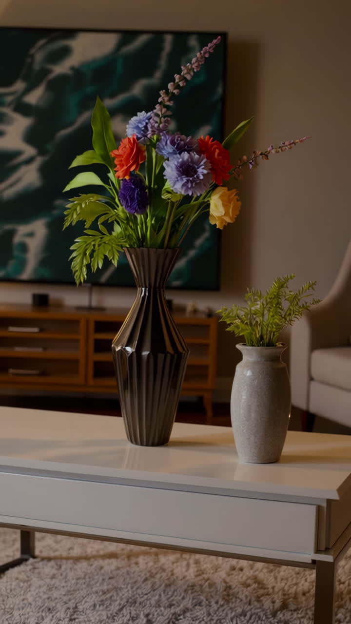 Cozy Living Room with Stylish Decor