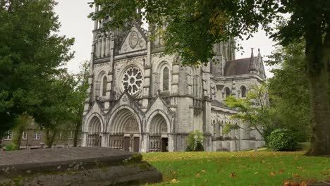 time lapse of saint fin barres kathedrale time lapse, cork front view