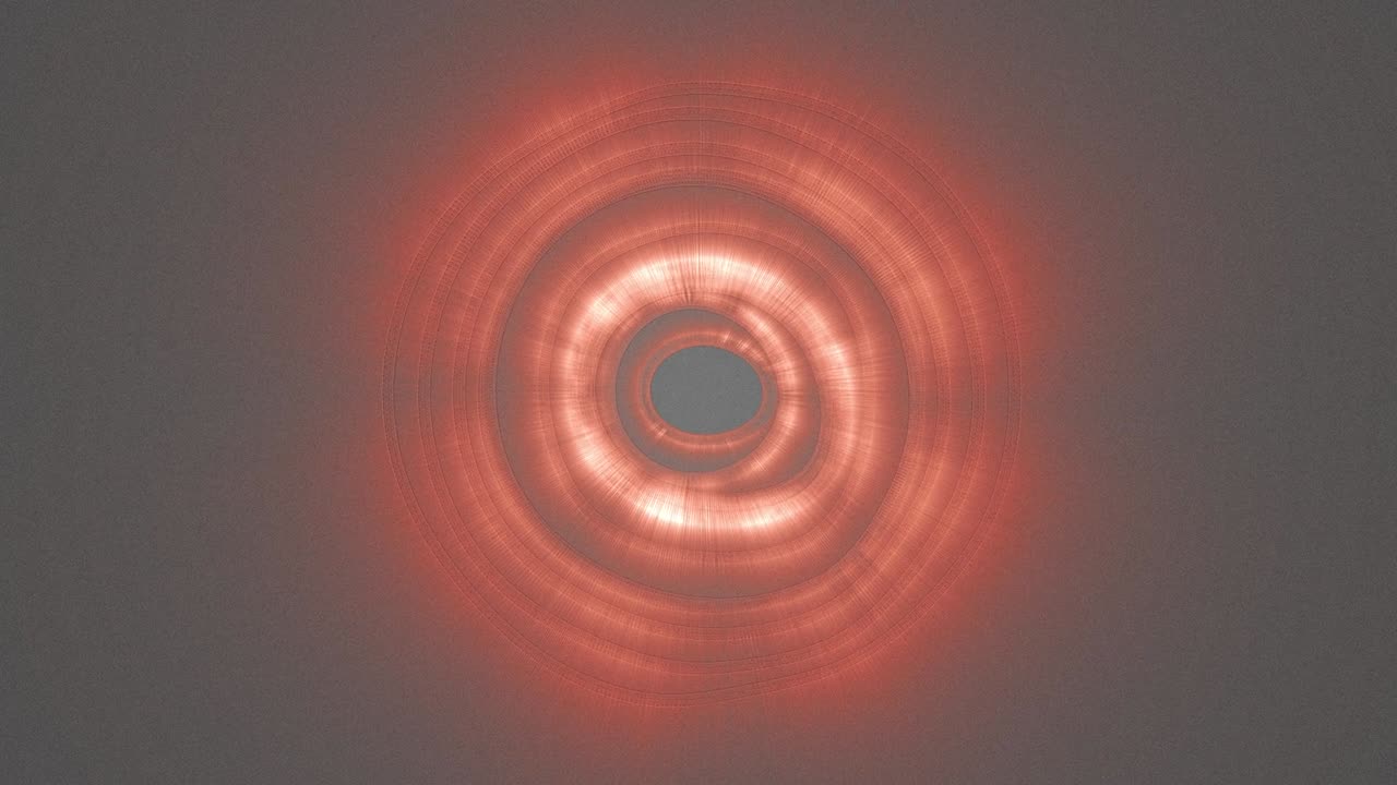 색의 빛 으로 추상적인 원