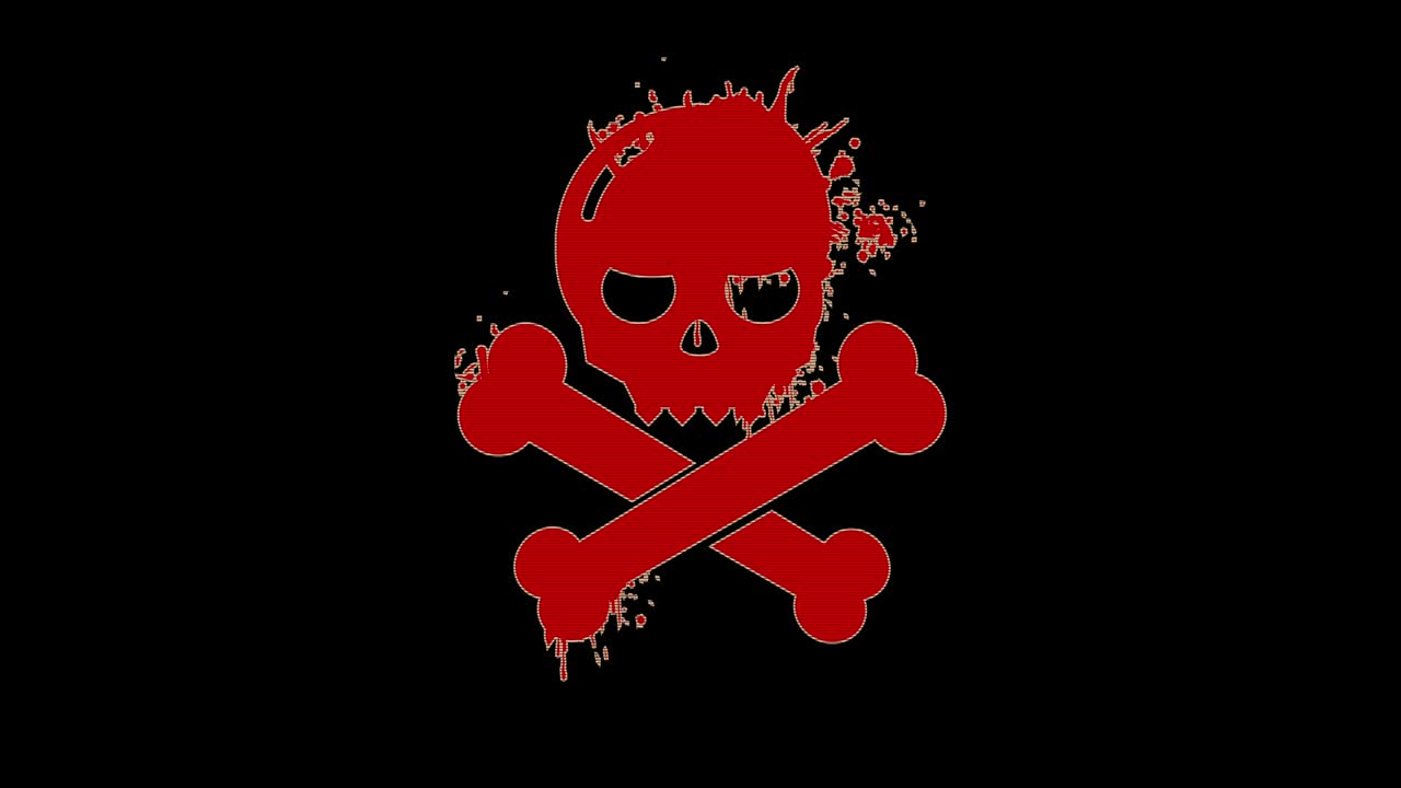 el símbolo del cráneo es un fallo moderno.