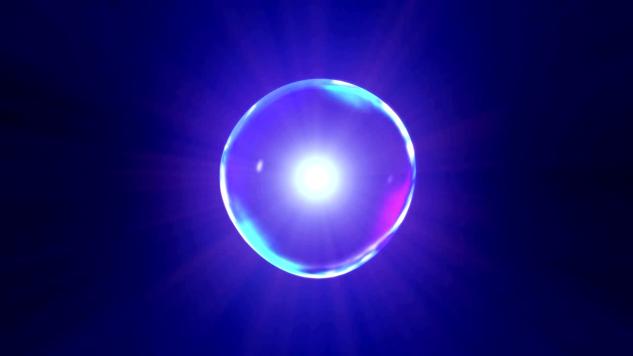 파란 바탕에 무지개 거품, 루프