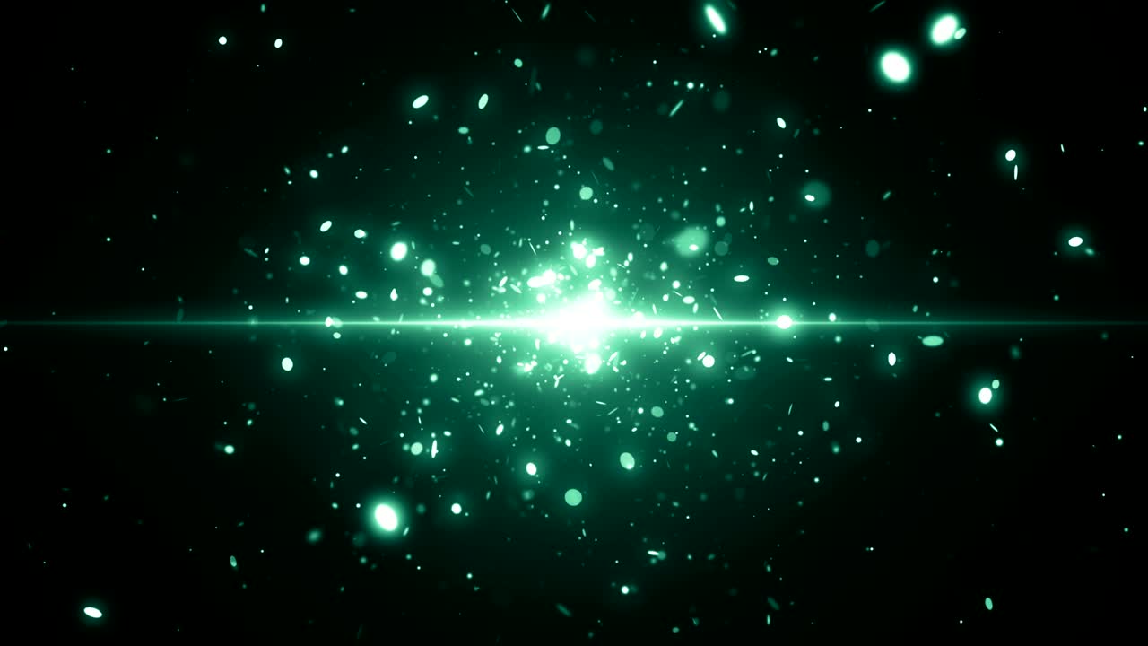 Particles dust abstract light bokeh motion titles cinematic background loop