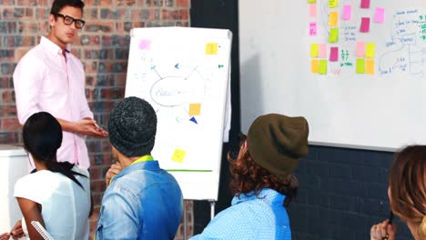 Businessman-explaining-on-whiteboard