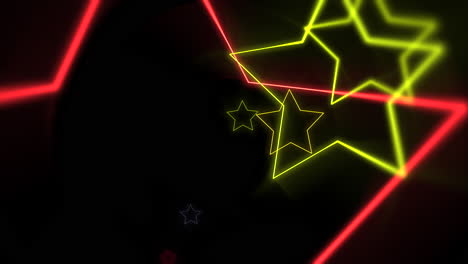 Motion-colorful-laser-neon-stars-abstract-background-1