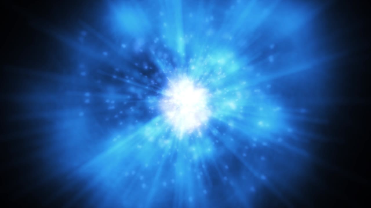 4k 애니메이션 추상 우주 터널