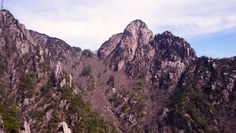 4k huangshan mountains  in anhui province, china