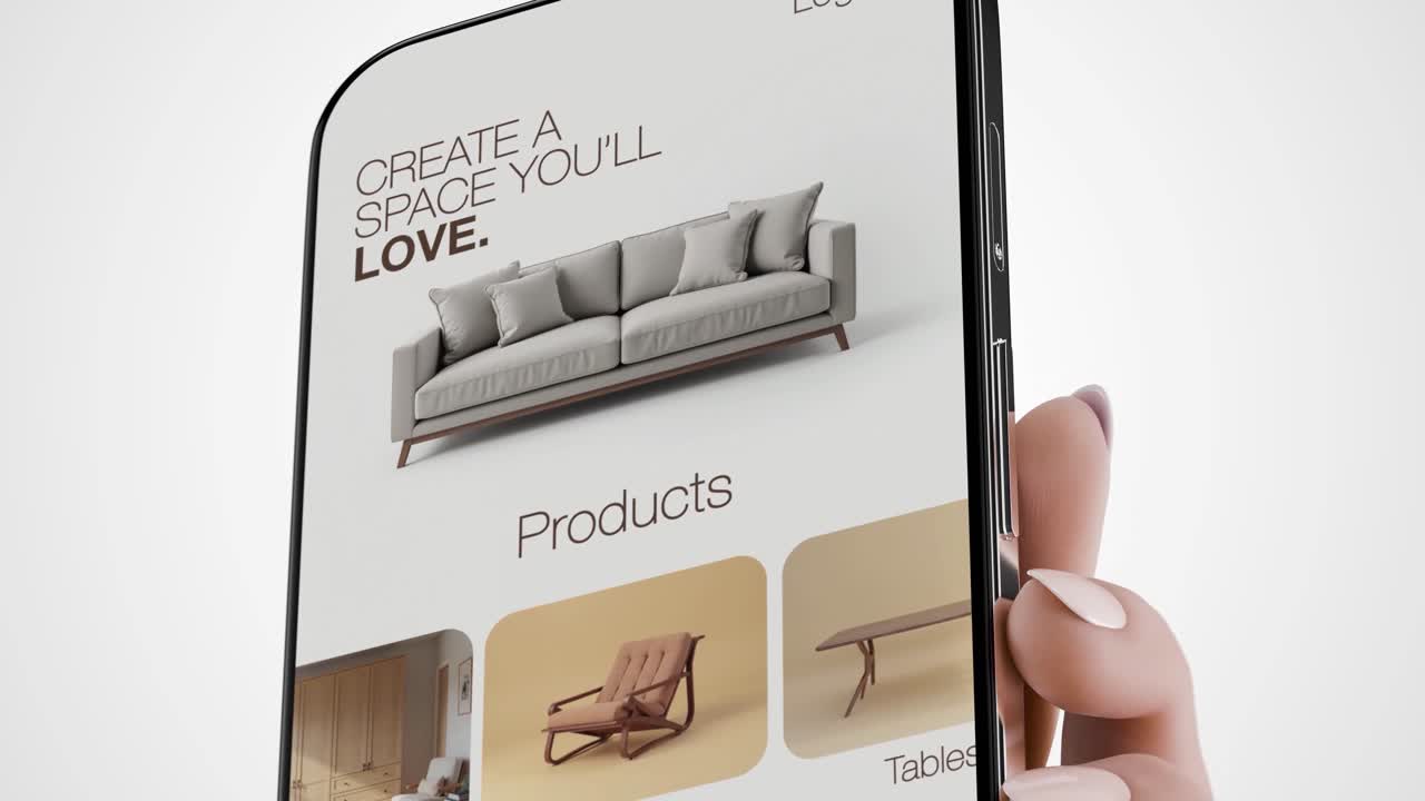 Smartphone Screen App or Web Promo Mockup | 10 Scenes | Modular AE Template
