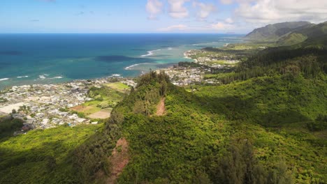 aerial view from above drone shot