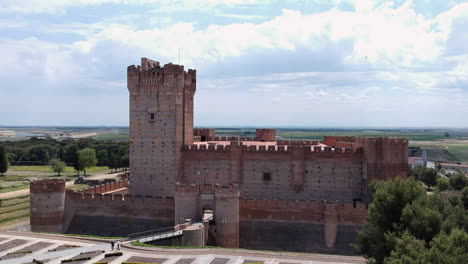 Die-Burg-Von-La-Mota-Oder-Castillo-De-La-Mota