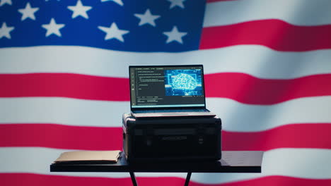 ingeniero que trabaja para la cia de estados unidos construyendo algoritmos de inteligencia artificial