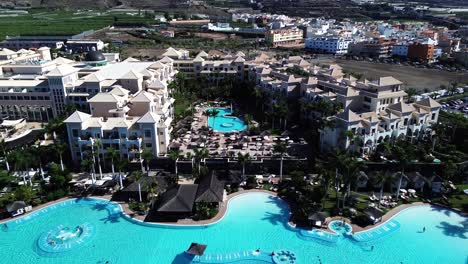 Luxury-hotel-in-Tenerife,-Costa-Adeje,-Barcelo-Santiago-in-Canary-Islands,-Spain