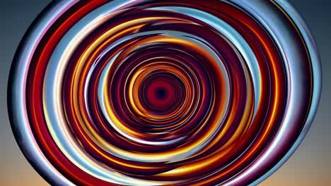 abstract colorful rings
