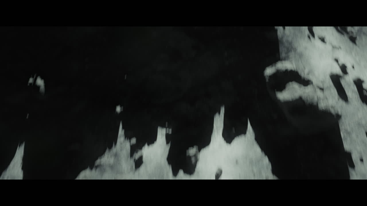 Moon surface with a lunar base