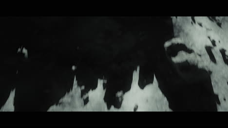 moon surface with a lunar base