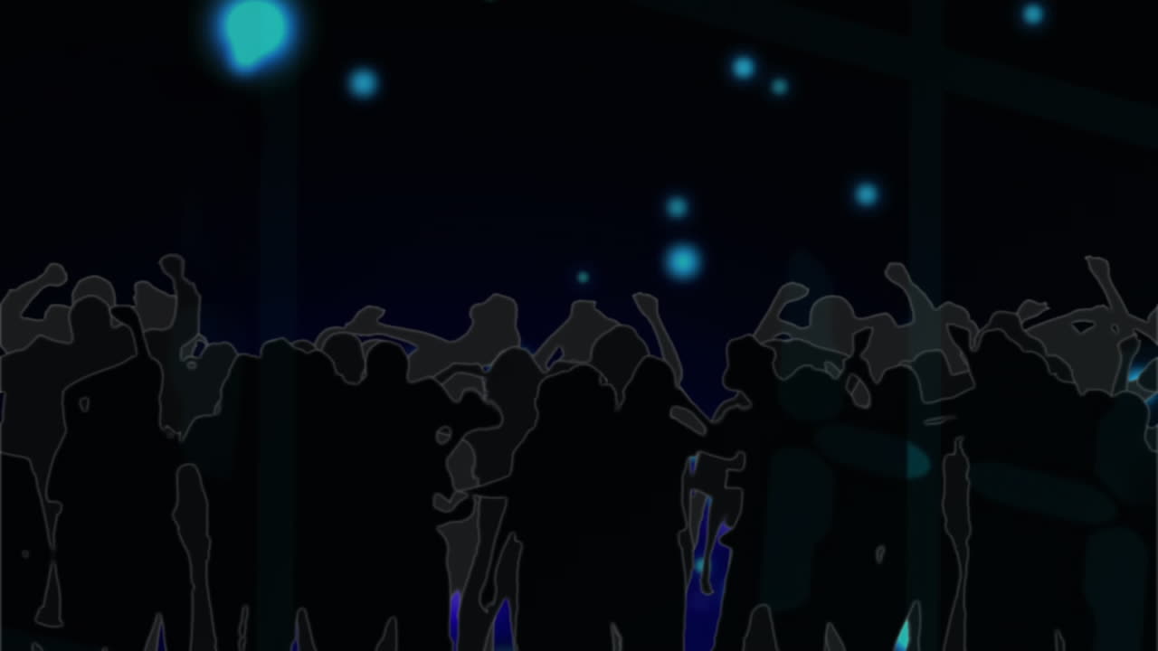 반 ⁇ 이는 연결의 네트워크의 애니메이션