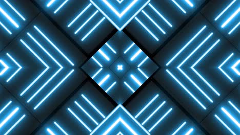 fondo de patrón geométrico de neón abstracto