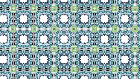 patrón de mosaico geométrico colorido que se repite - toma de diapositivas