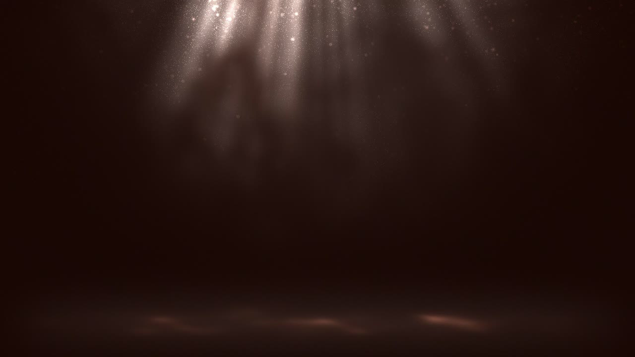 Spotlight with Glitter Effect