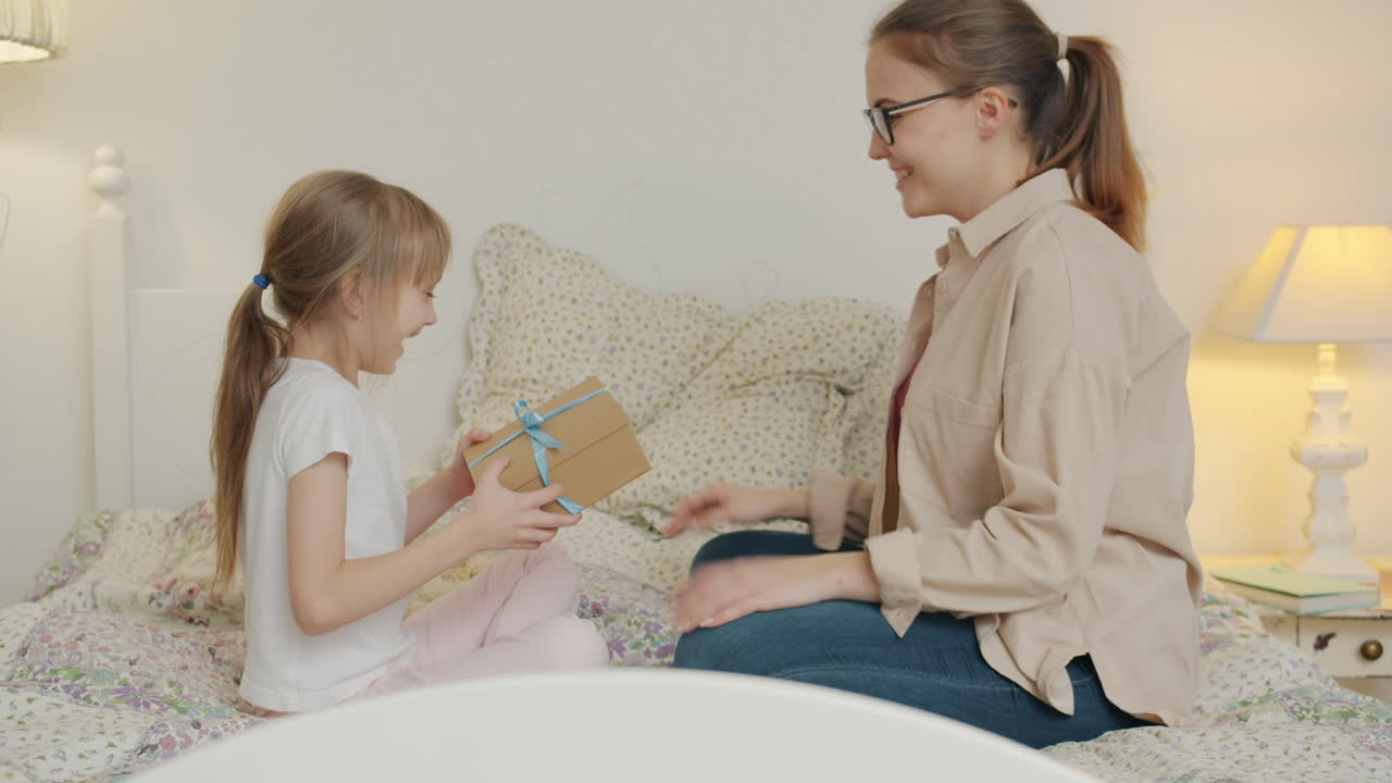 Mother and Daughter Exchange Gift