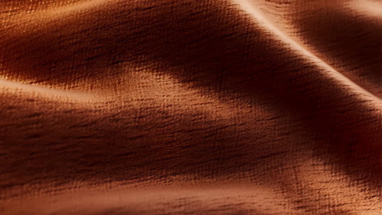 primer plano de la textura del tejido marrón