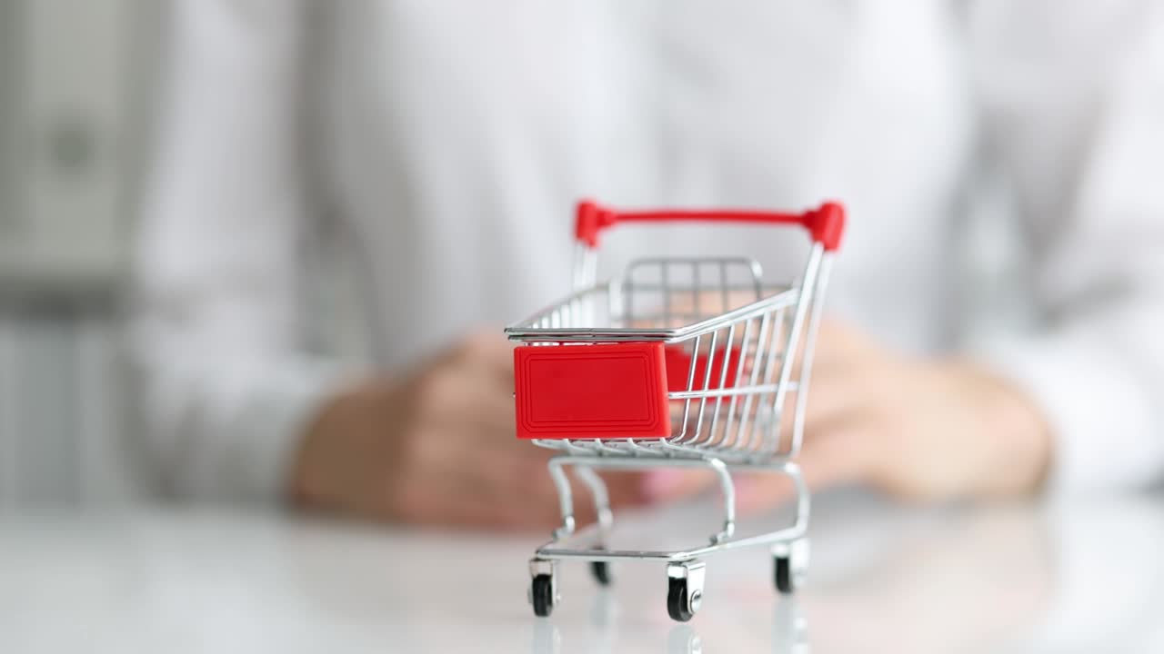 compras en el supermercado, concepto de mercado comercial