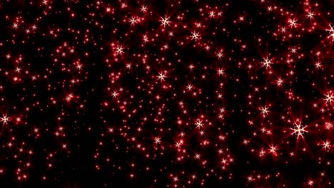 partículas de escamas de nieve que caen en el invierno fondo de navidad 4k