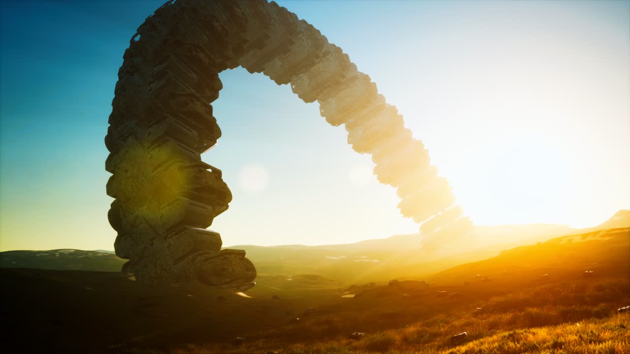 지구를 향한 정체되지 않은 비행 물체