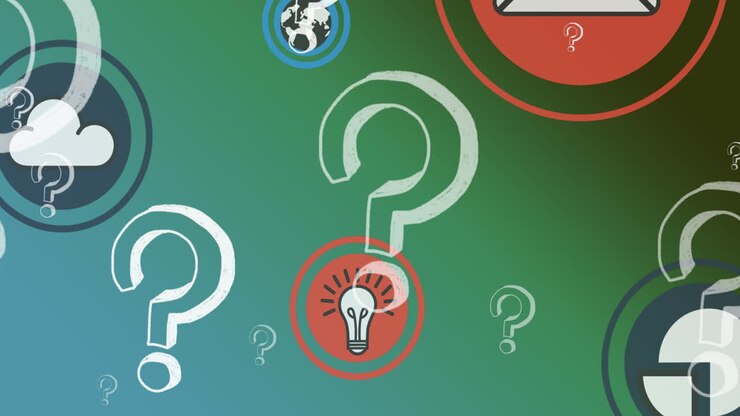 animación de iconos de medios en fondo verde