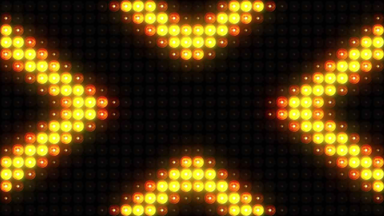 Flashing Lights Wall VJ Stage Background Loop.