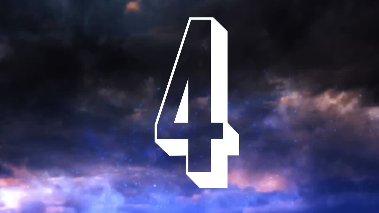 vídeo de cuenta atrás