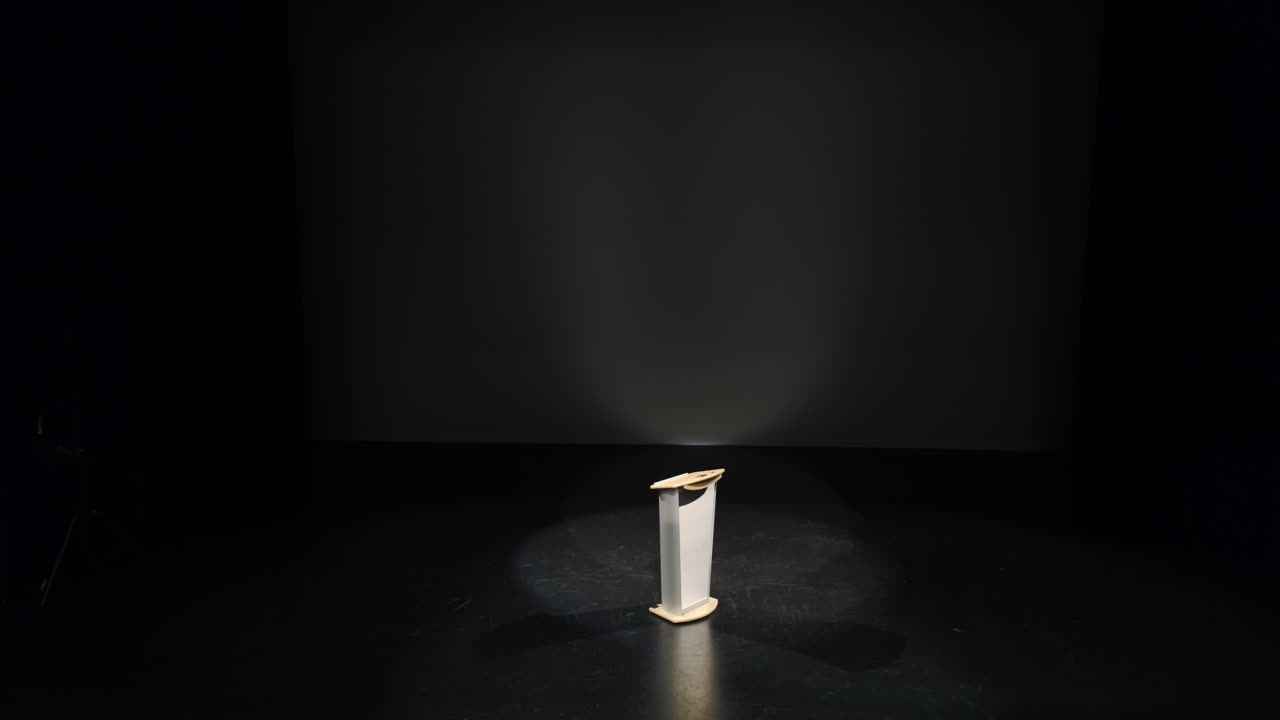 el podio en el escenario 4k