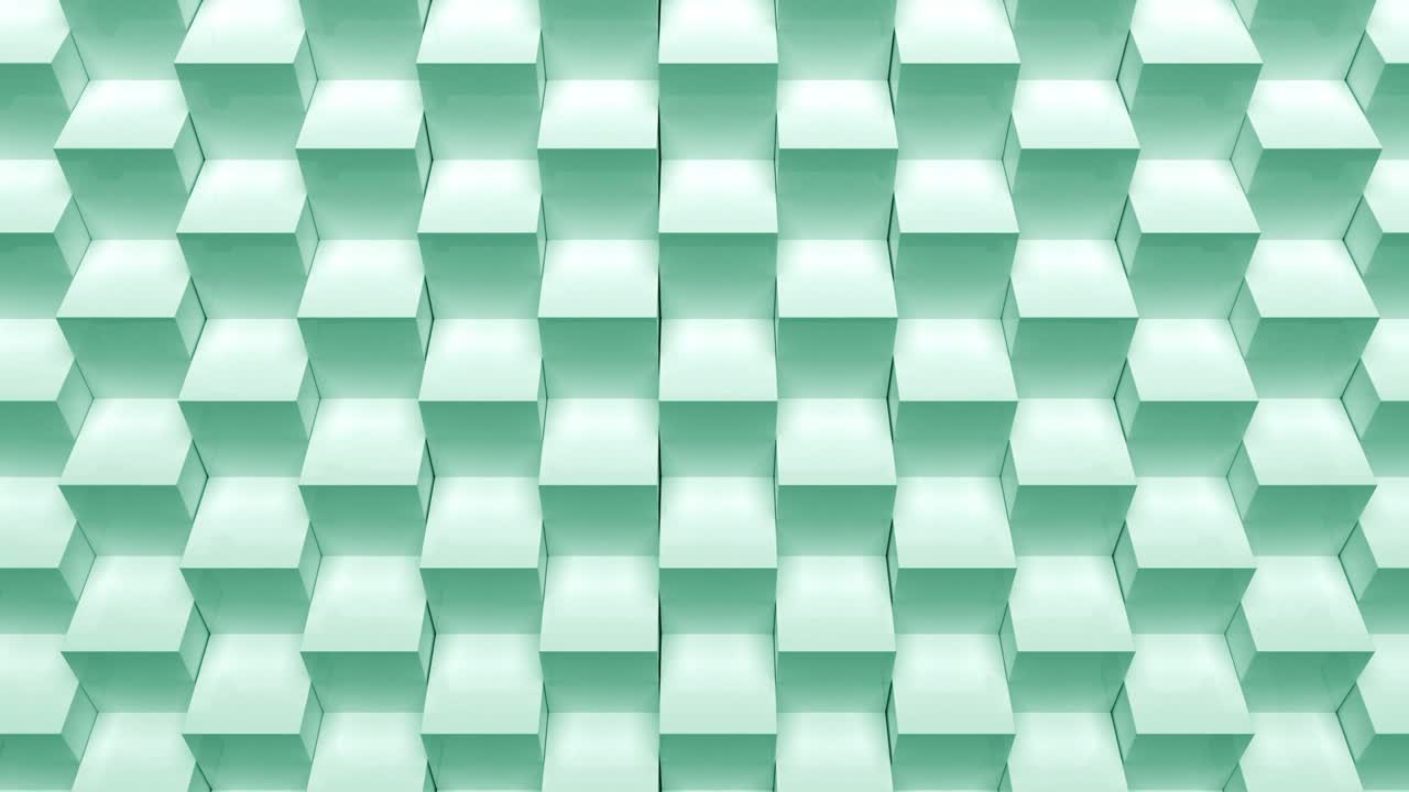 Technological Looped Background Cubes