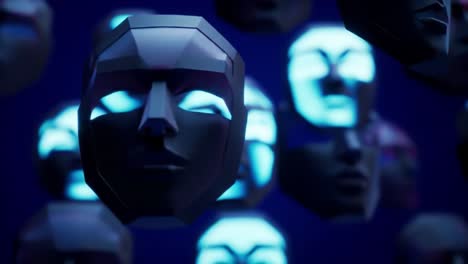 geometric faces