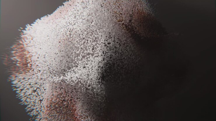 Abstract 3D Sphere Cloud