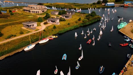 sailing competition for young people in kuiviz