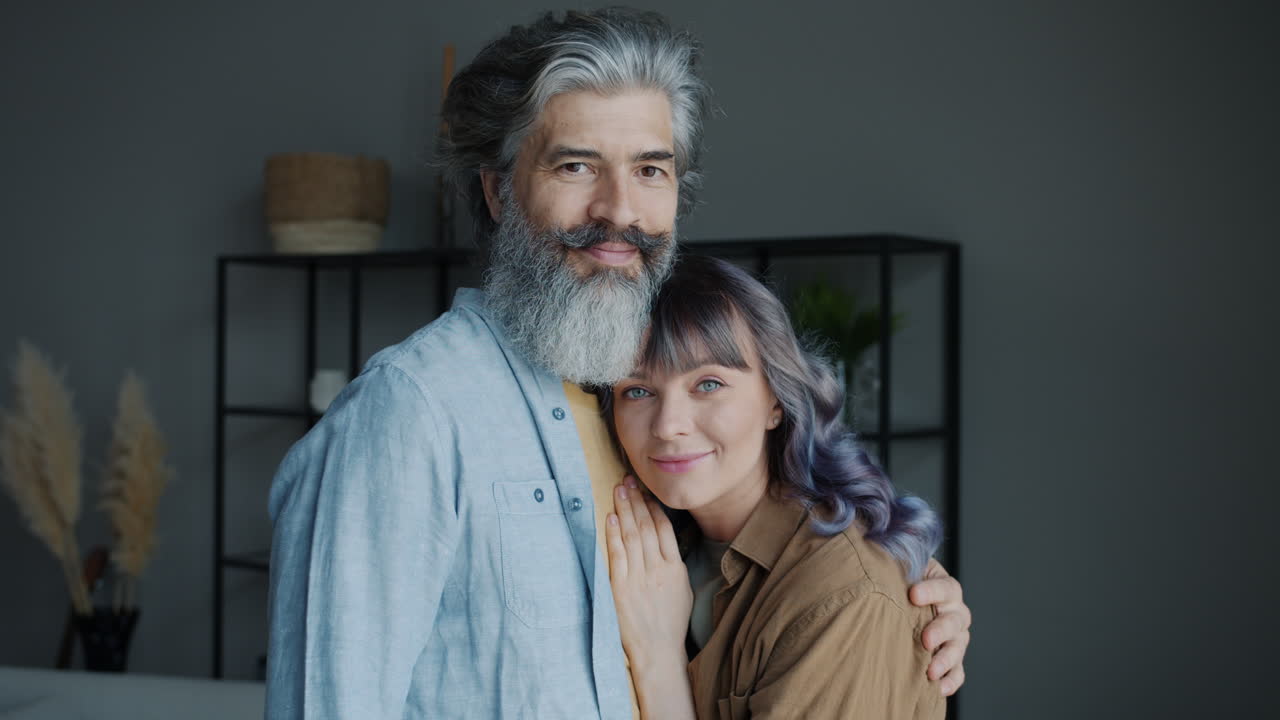 Affectionate Couple Portrait