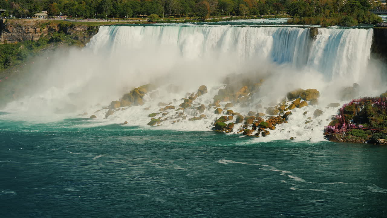 Niagara Şelaleleri Su Çağlayanı