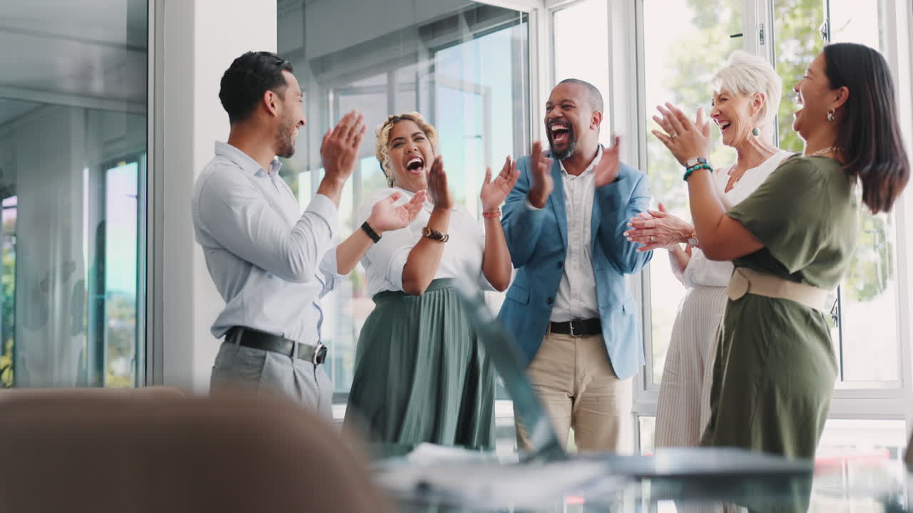 High five, teamwork celebration
