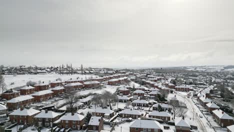 Städtische-Winterszene