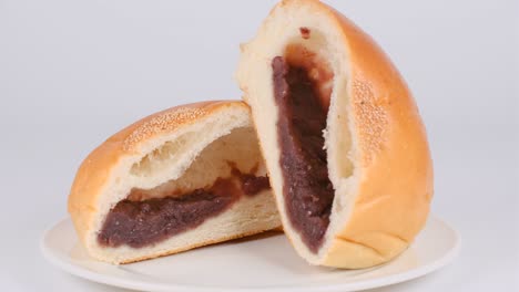 pan de frijol rojo japonés