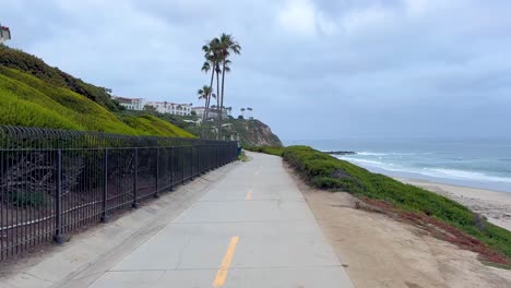 A-beautiful-beach-in-Dana-Point,-California