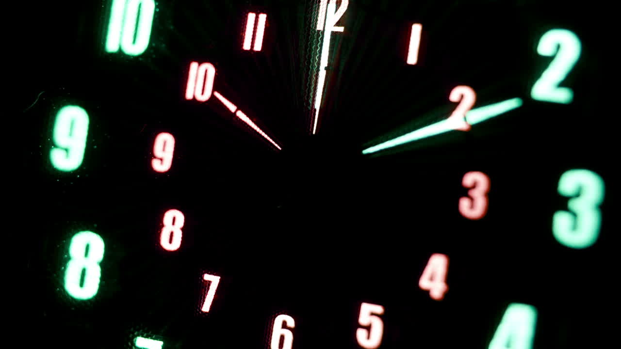Clock Led 03