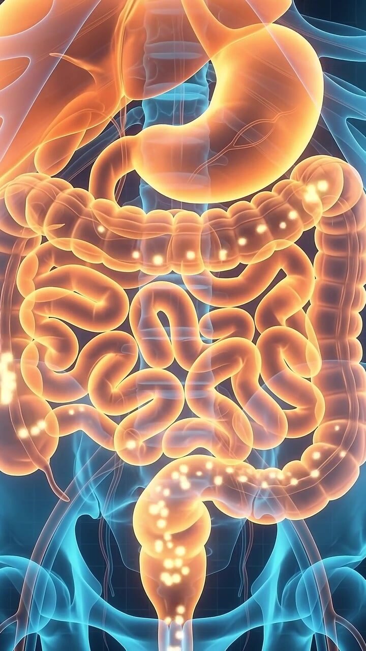 3D Medical Animation of Human Digestive System Function