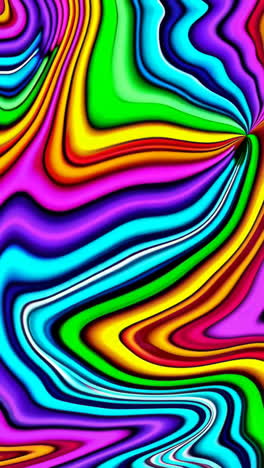 giros psicodélicos abstractos